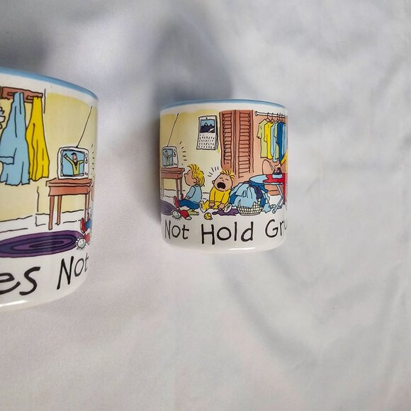 Potpourri Press 1 Corinthians 13:4-5 Love Does Not Hold Grudges Vintage Mug Set - Picture 8 of 16